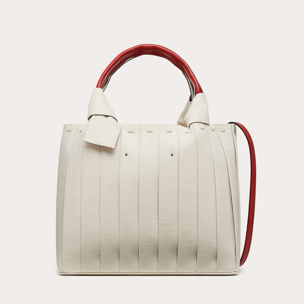 【VALENTINO ヴァレンティノ】アトリエ キャンバス トートバッグ VW2B0I76ULC0NE